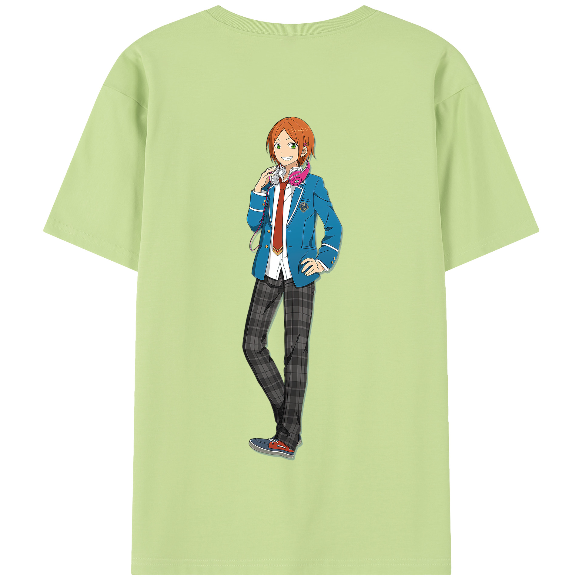（画像用） あんさんぶるスターズ! Ensemble Stars 綿100％半袖Tシャツ（背面プリント）